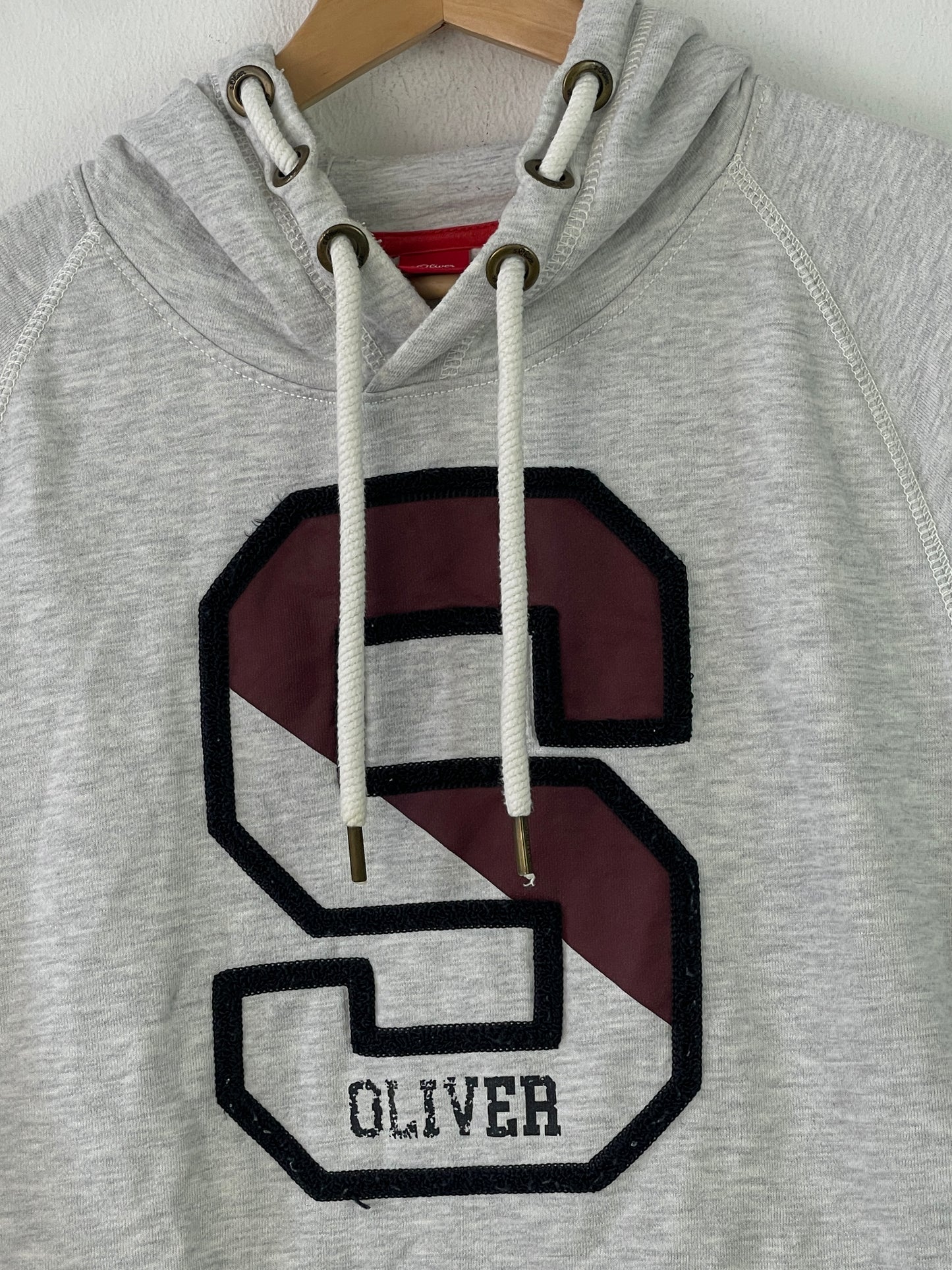 S.Oliver Herren Pullover Gr XL Farbe weiss grau