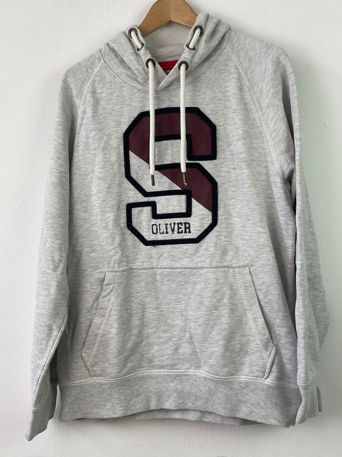 S.Oliver Herren Pullover Gr XL Farbe weiss grau