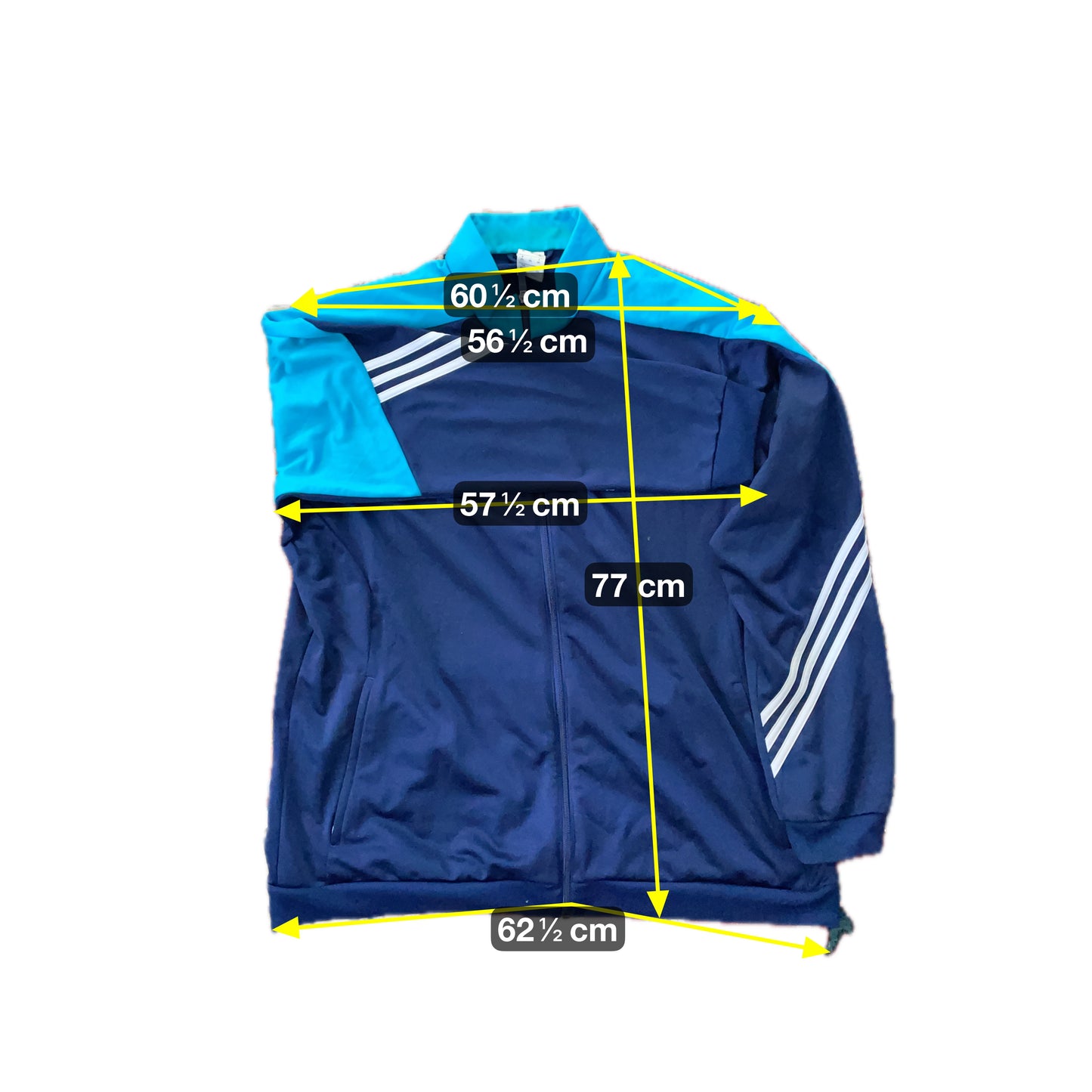 Adidas Herren Jacke Gr XXL Farbe blau