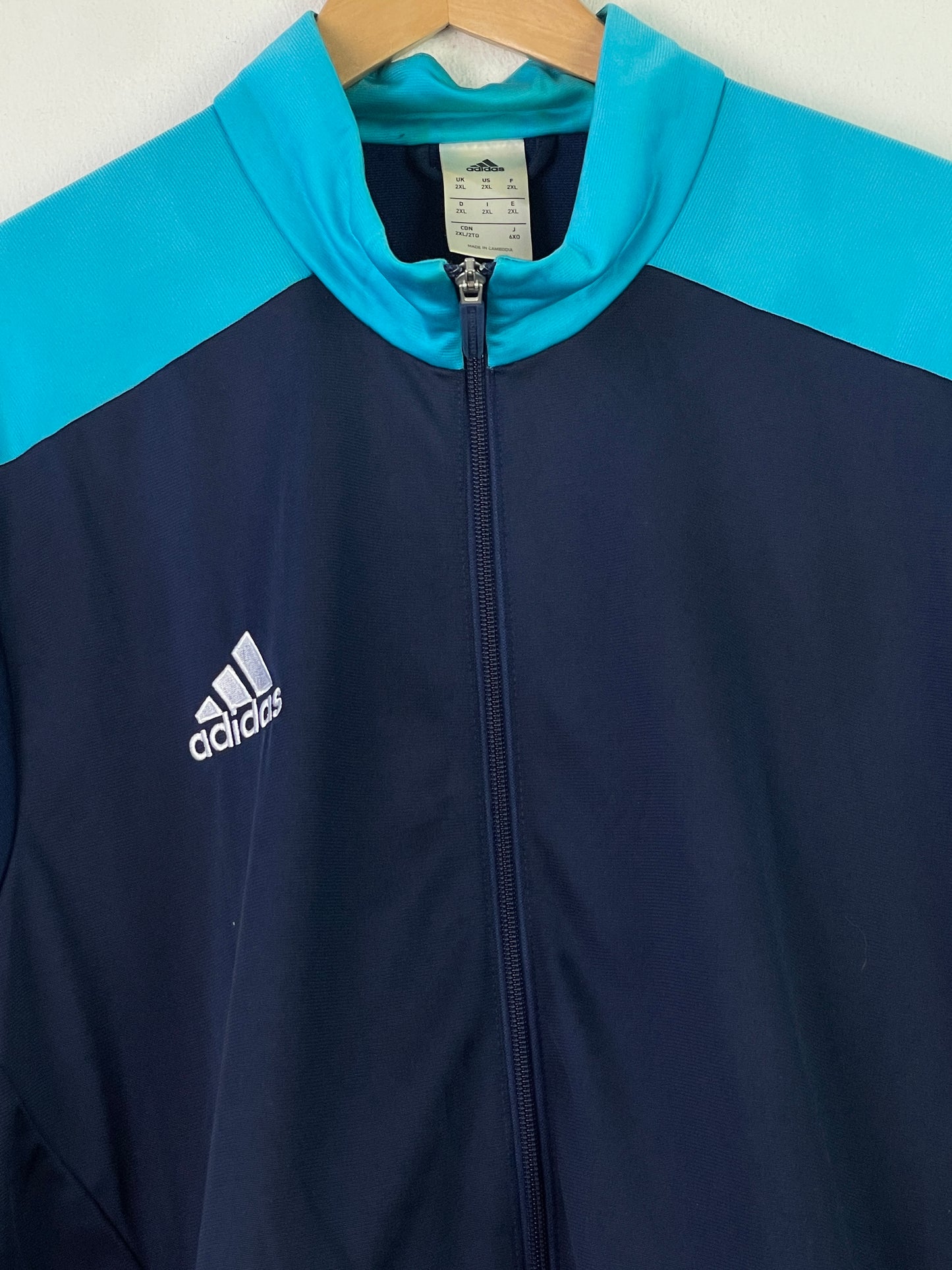 Adidas Herren Jacke Gr XXL Farbe blau