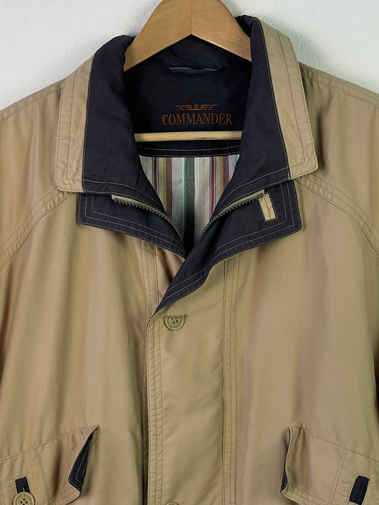 Commander Herren Jacke Gr L Farbe beige