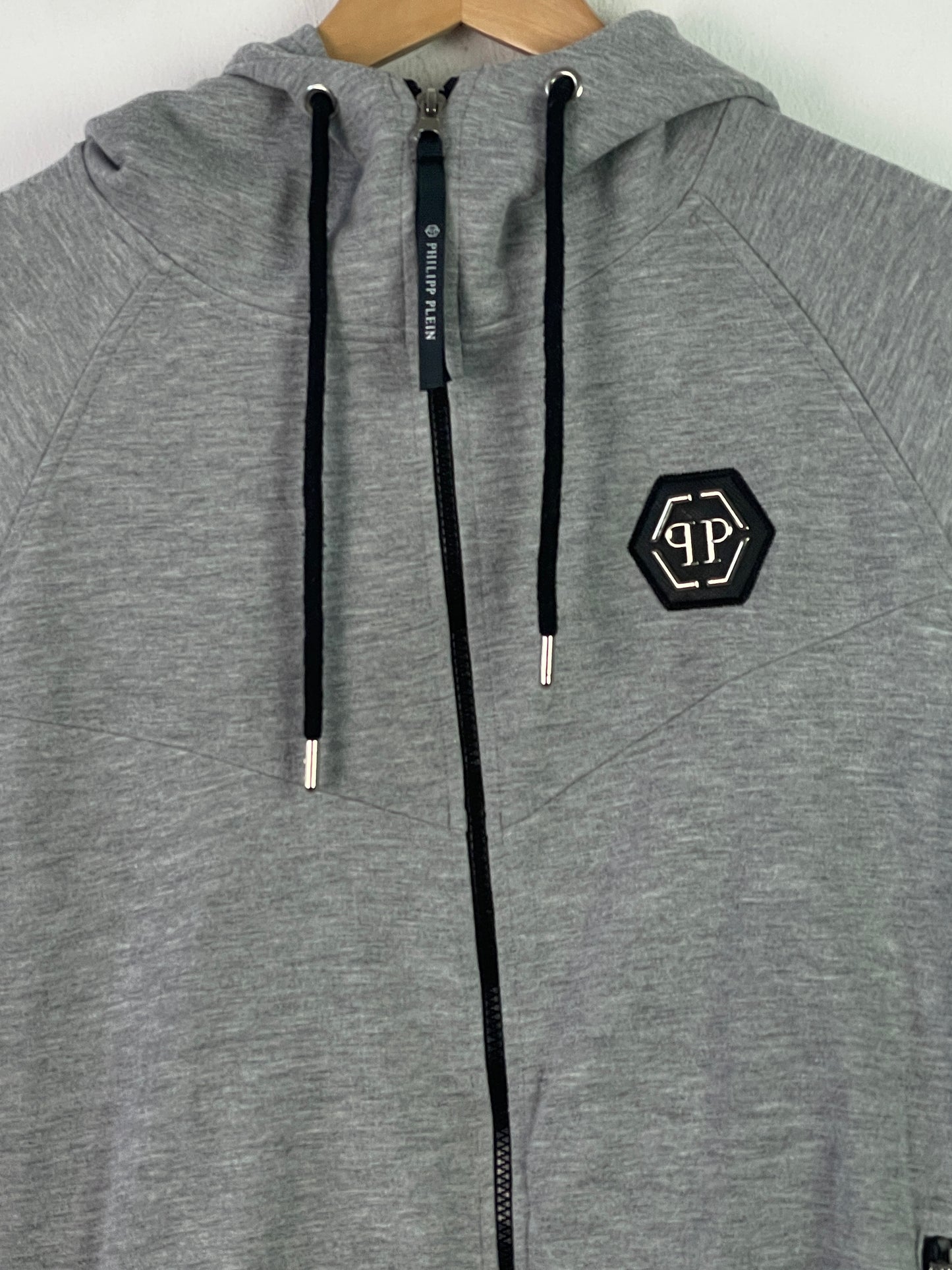 Philip Plein Herren Jacke Gr L Farbe grau