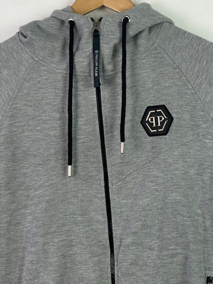 Philip Plein Herren Jacke Gr L Farbe grau