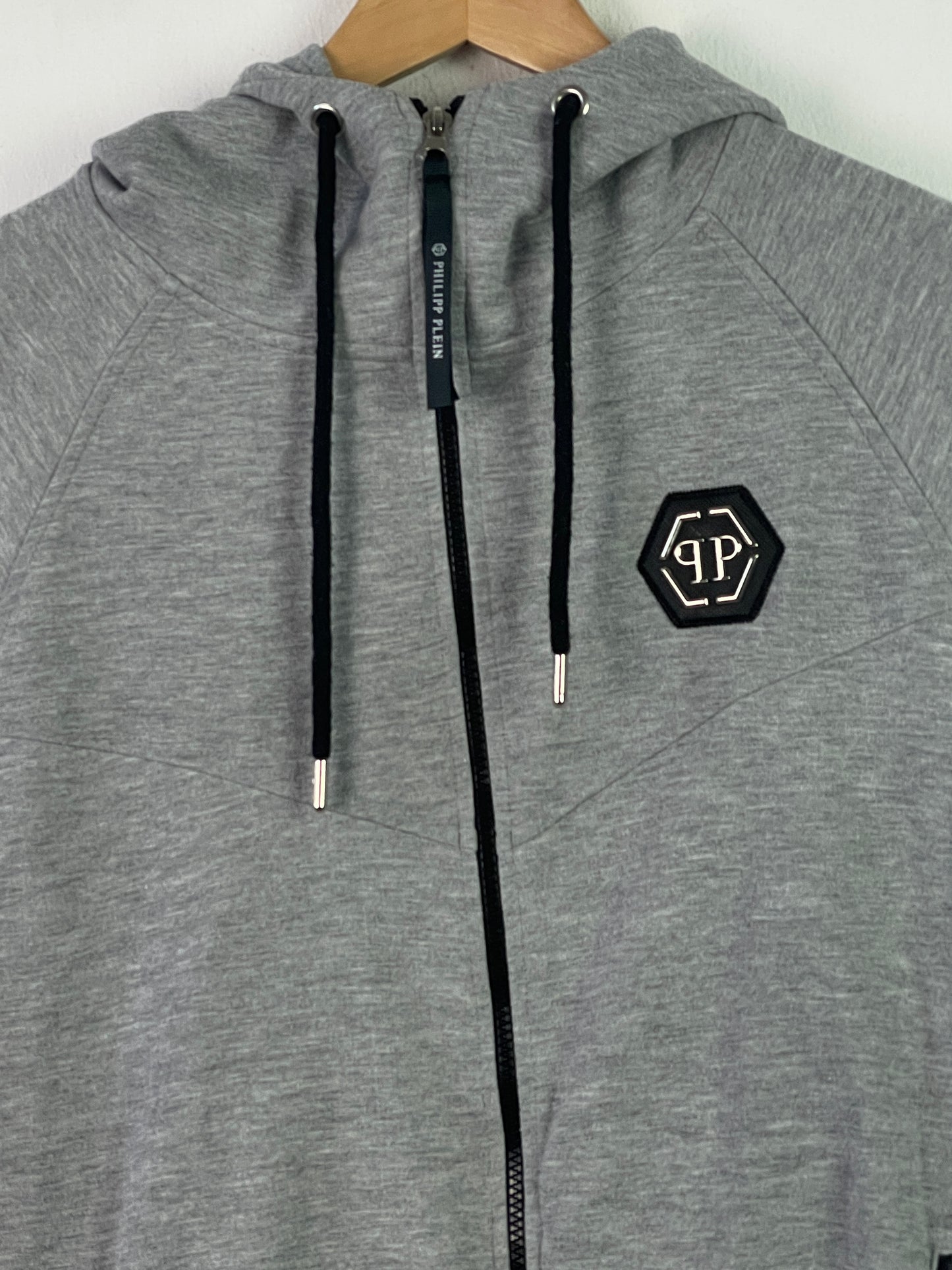 Philip Plein Herren Jacke Gr L Farbe grau