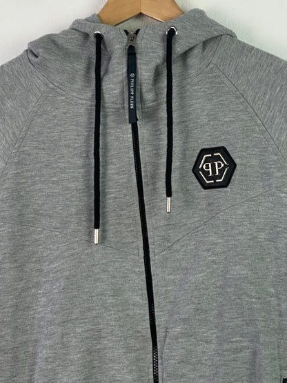 Philip Plein Herren Jacke Gr L Farbe grau