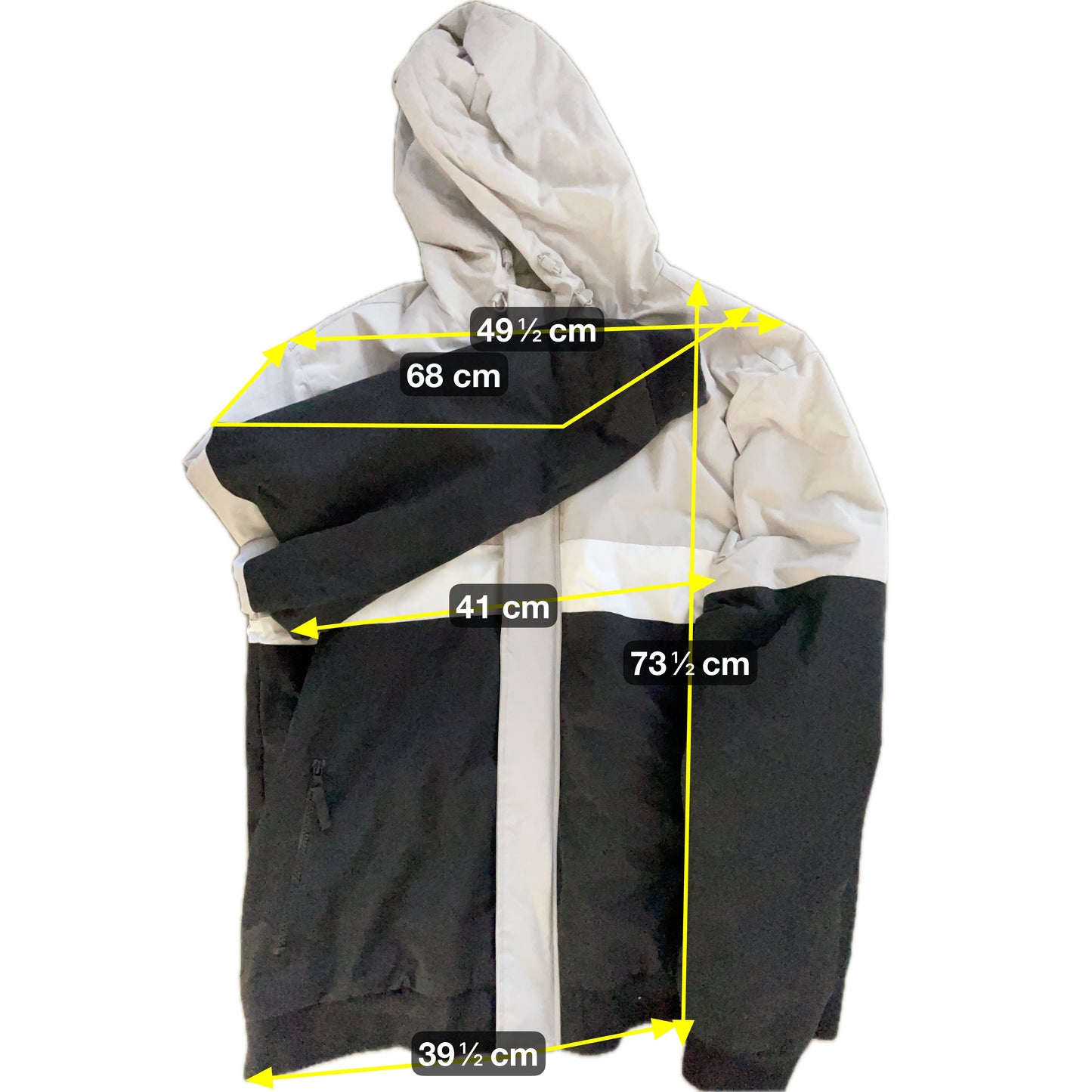 Primark Herren Jacke Gr XXL Farbe grau schwarz