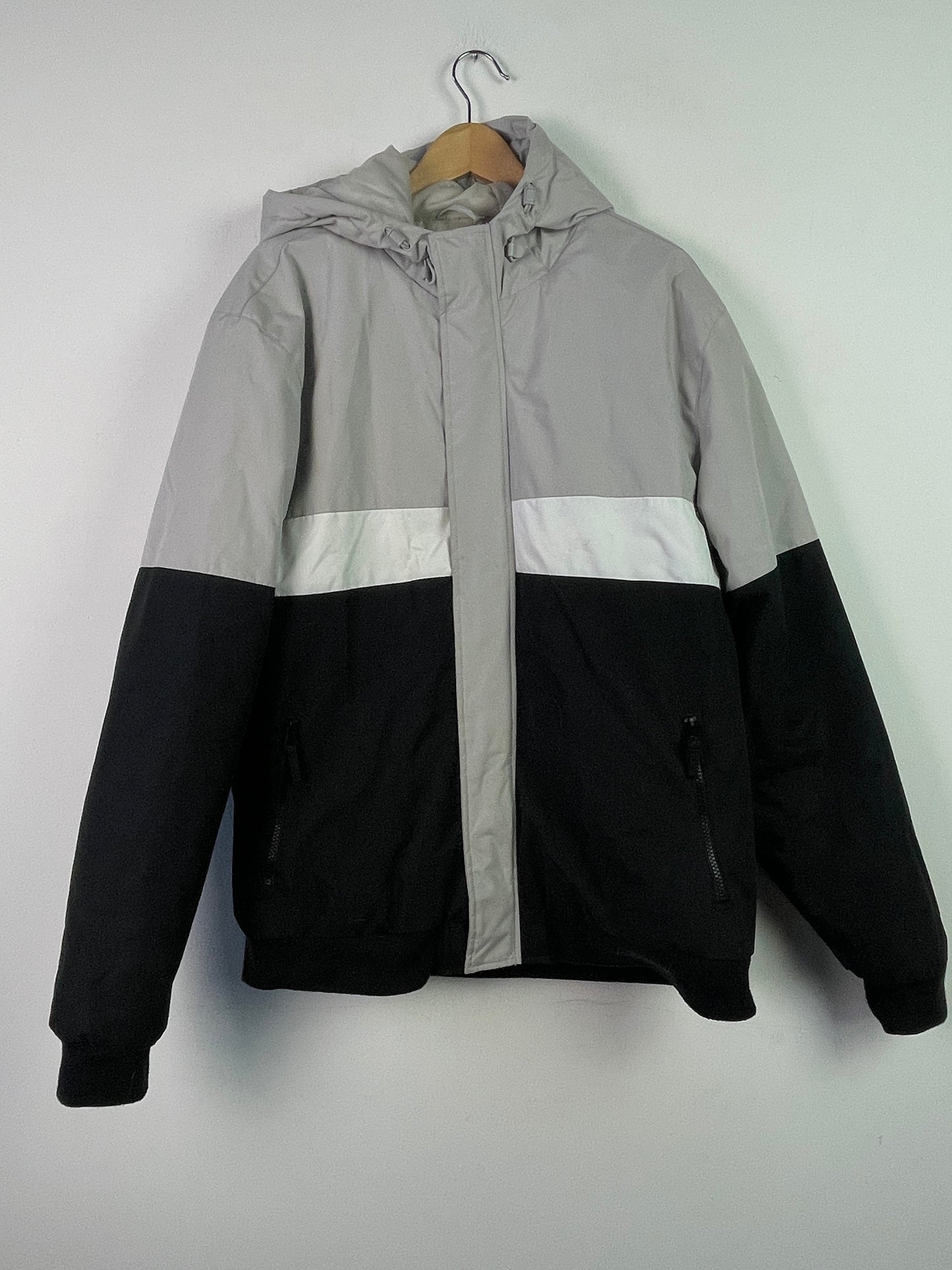 Primark Herren Jacke Gr XXL Farbe grau schwarz