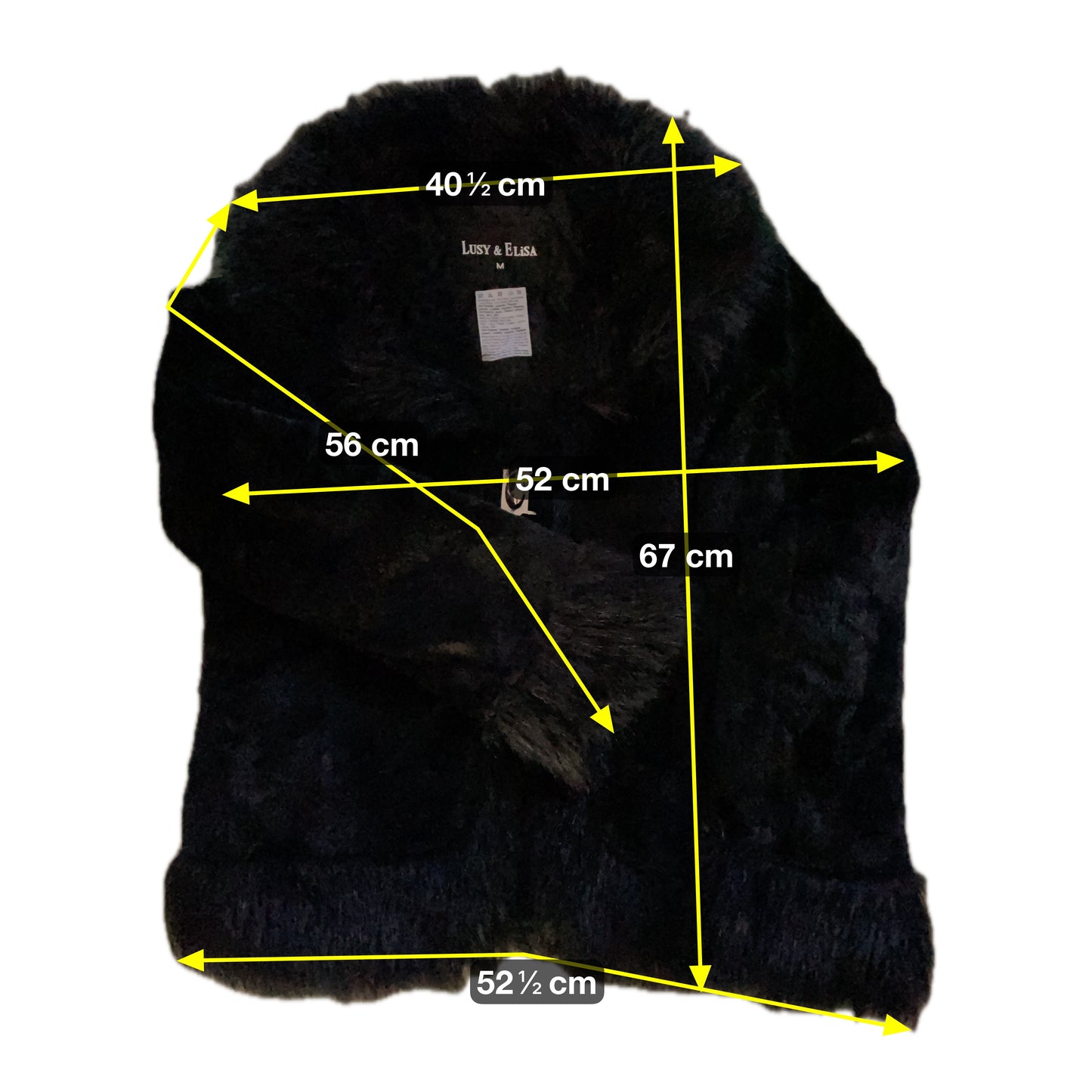 Lucy&Elisa Damen Jacke Gr M Farbe schwarz