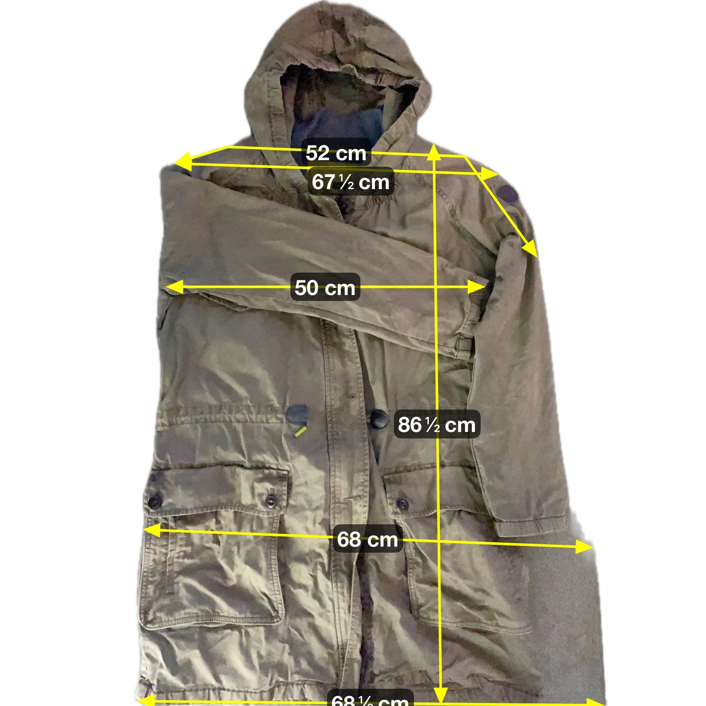 Marc O´Polo Herren Jacke Gr XXL Farbe khaki