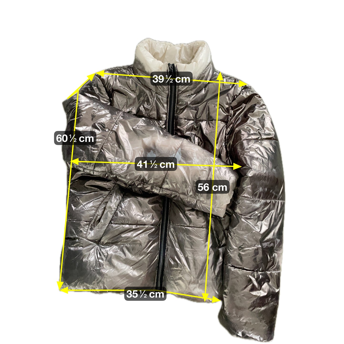 Jaquline de Yong Damen Jacke Gr S Farbe silber