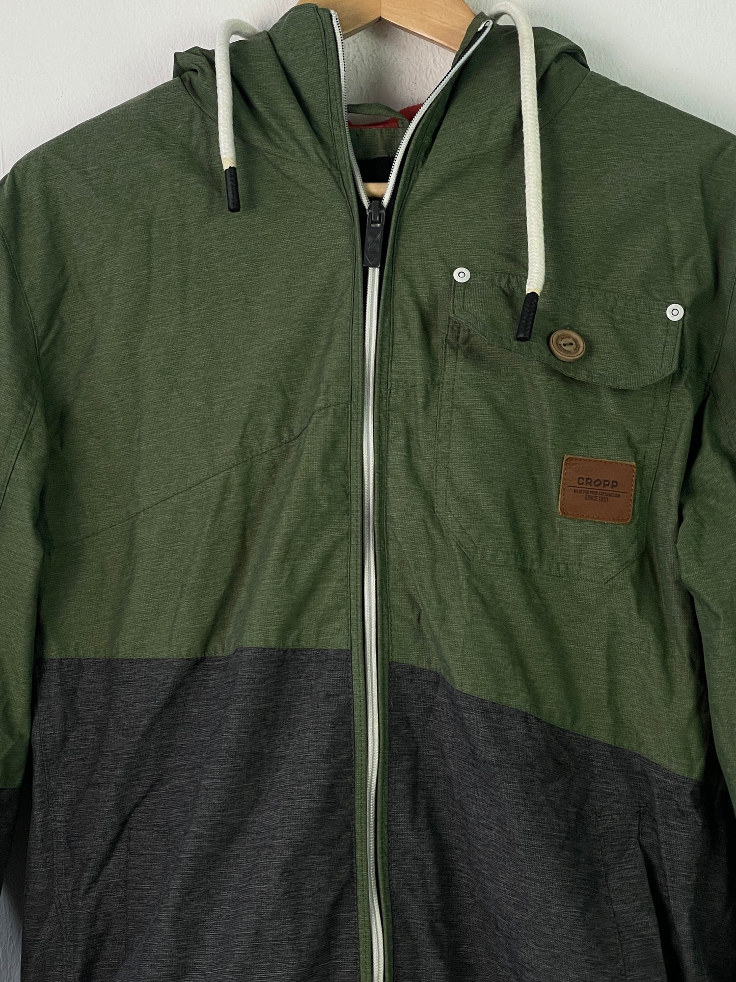 Crop Design Unit Herren Jacke Gr L Farbe khaki