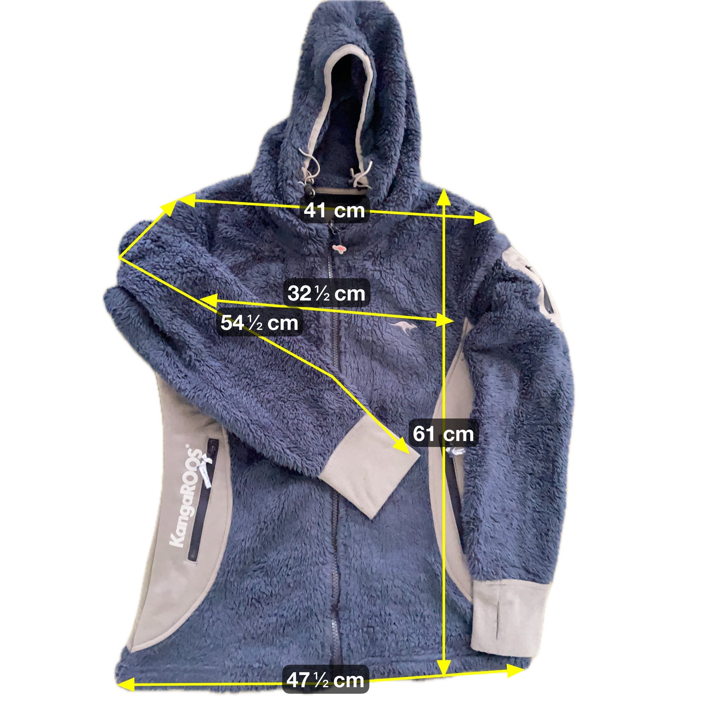 Kangaroos Herren Jacke Gr S Farbe blau