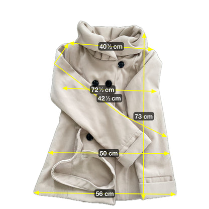 Hotel de Ville Jacke mit Wolle Anteil Gr L Farbe beige