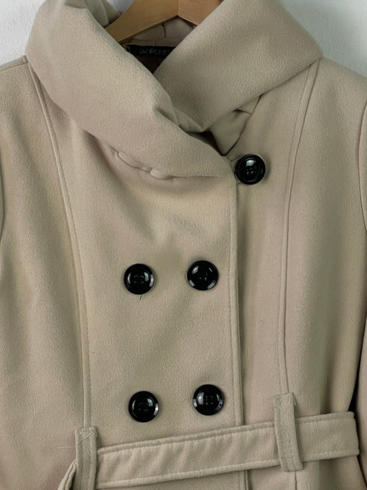 Hotel de Ville Jacke mit Wolle Anteil Gr L Farbe beige