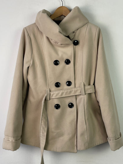 Hotel de Ville Jacke mit Wolle Anteil Gr L Farbe beige