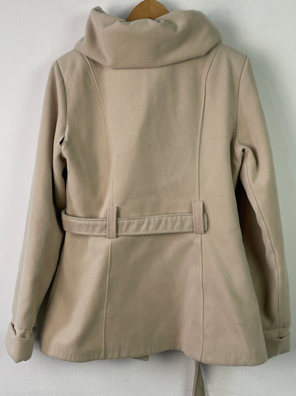 Hotel de Ville Jacke mit Wolle Anteil Gr L Farbe beige