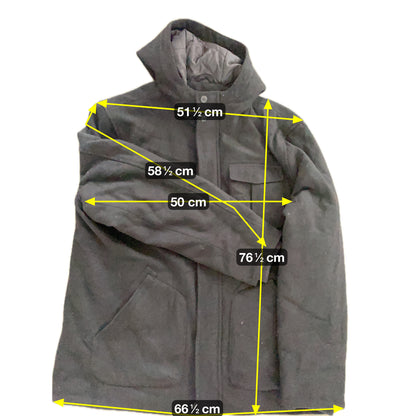 C&A Herren Jacke aus Wolle Gr XL Farbe schwarz