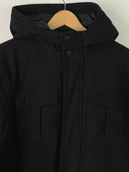 C&A Herren Jacke aus Wolle Gr XL Farbe schwarz