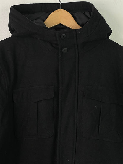 C&A Herren Jacke aus Wolle Gr XL Farbe schwarz