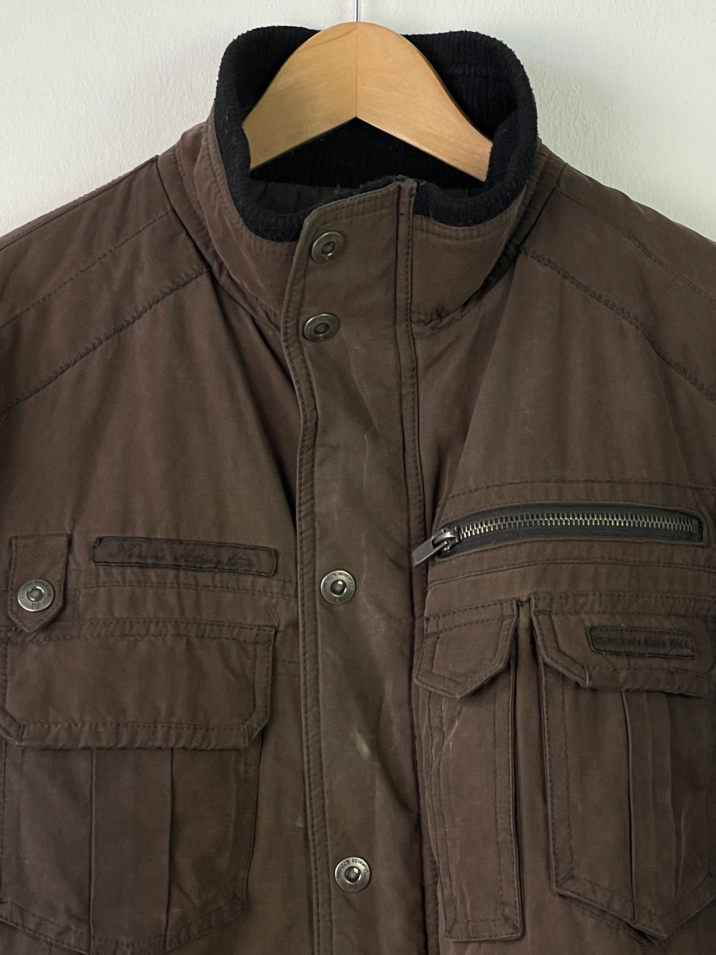Wild Lodge Department Herren Jacke Gr XL Farbe braun