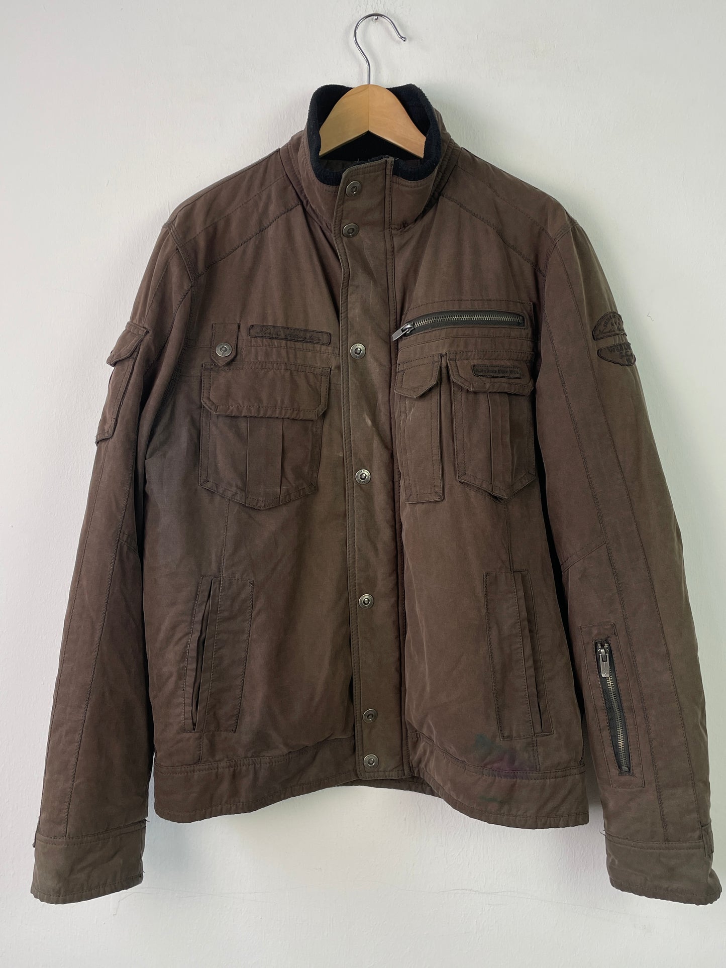Wild Lodge Department Herren Jacke Gr XL Farbe braun