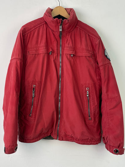 Engbers Herren Wasserabweisende Jacke Gr XL Farbe rot