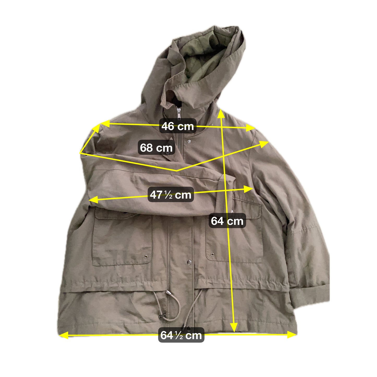 Darling Harbour Damen Jacke Gr XL Farbe khaki