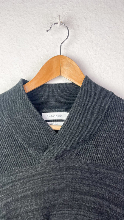 Herren Pullover Calvin Klein in Dunkel Grau Gr M