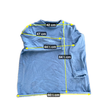 Marc O`Polo Damen Pullover aus Wolle Gr XL Farbe blau