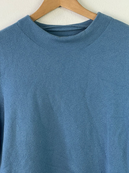 Marc O`Polo Damen Pullover aus Wolle Gr XL Farbe blau