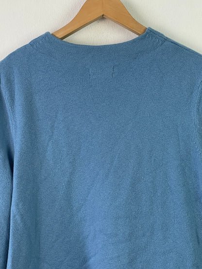 Marc O`Polo Damen Pullover aus Wolle Gr XL Farbe blau
