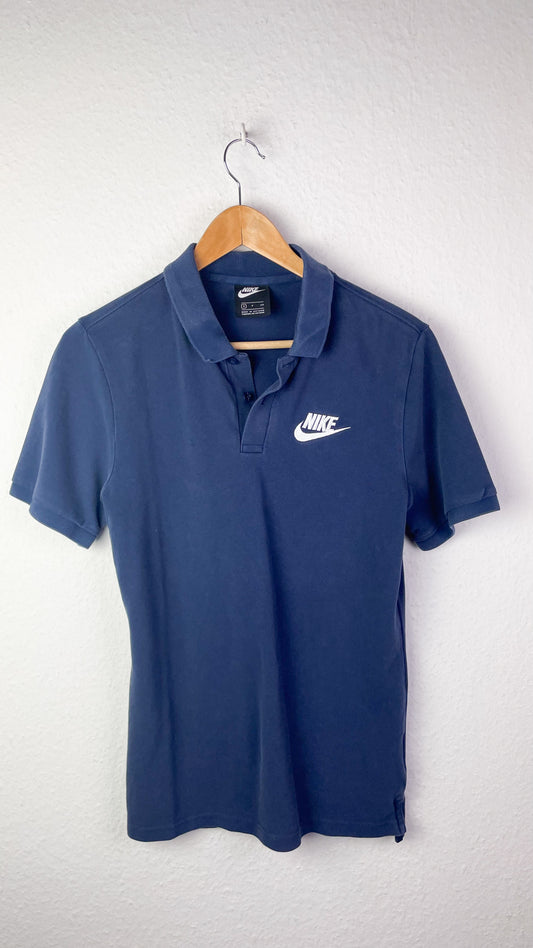 Herren Polohemd Nike in Dunkelblau Gr S