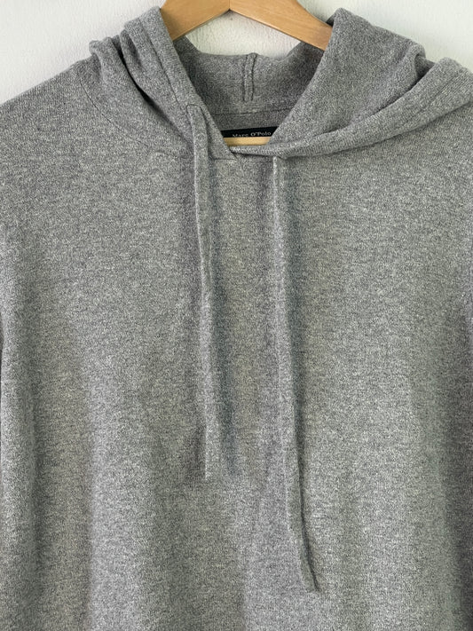 Marc O`Polo Damen Pullover aus Wolle Gr L Farbe grau