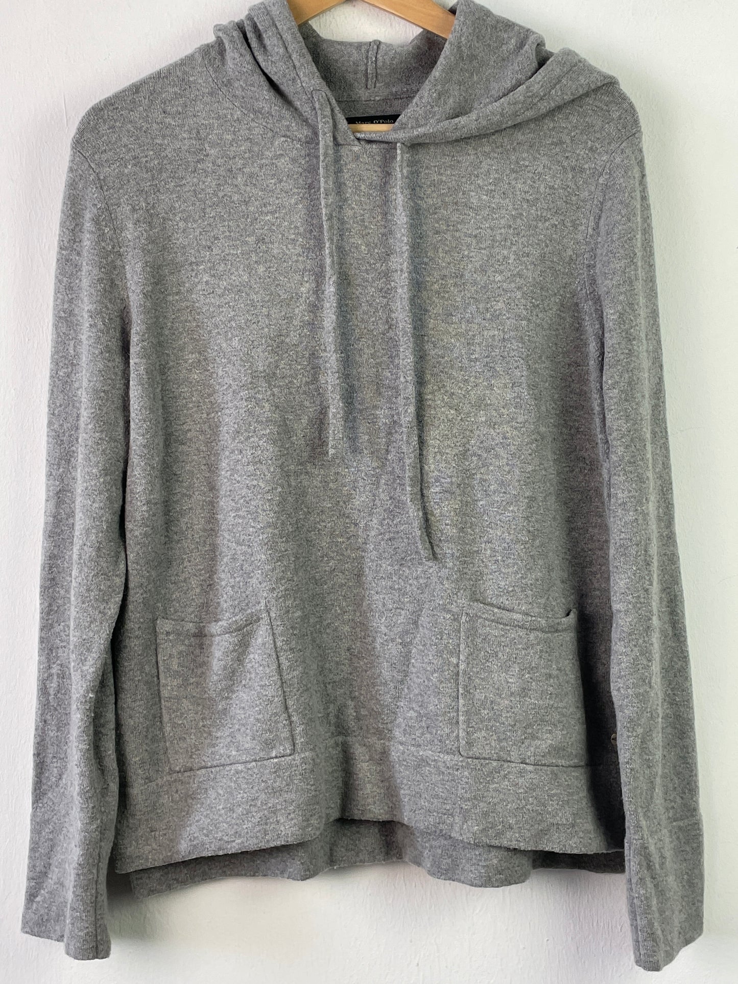 Marc O`Polo Damen Pullover aus Wolle Gr L Farbe grau