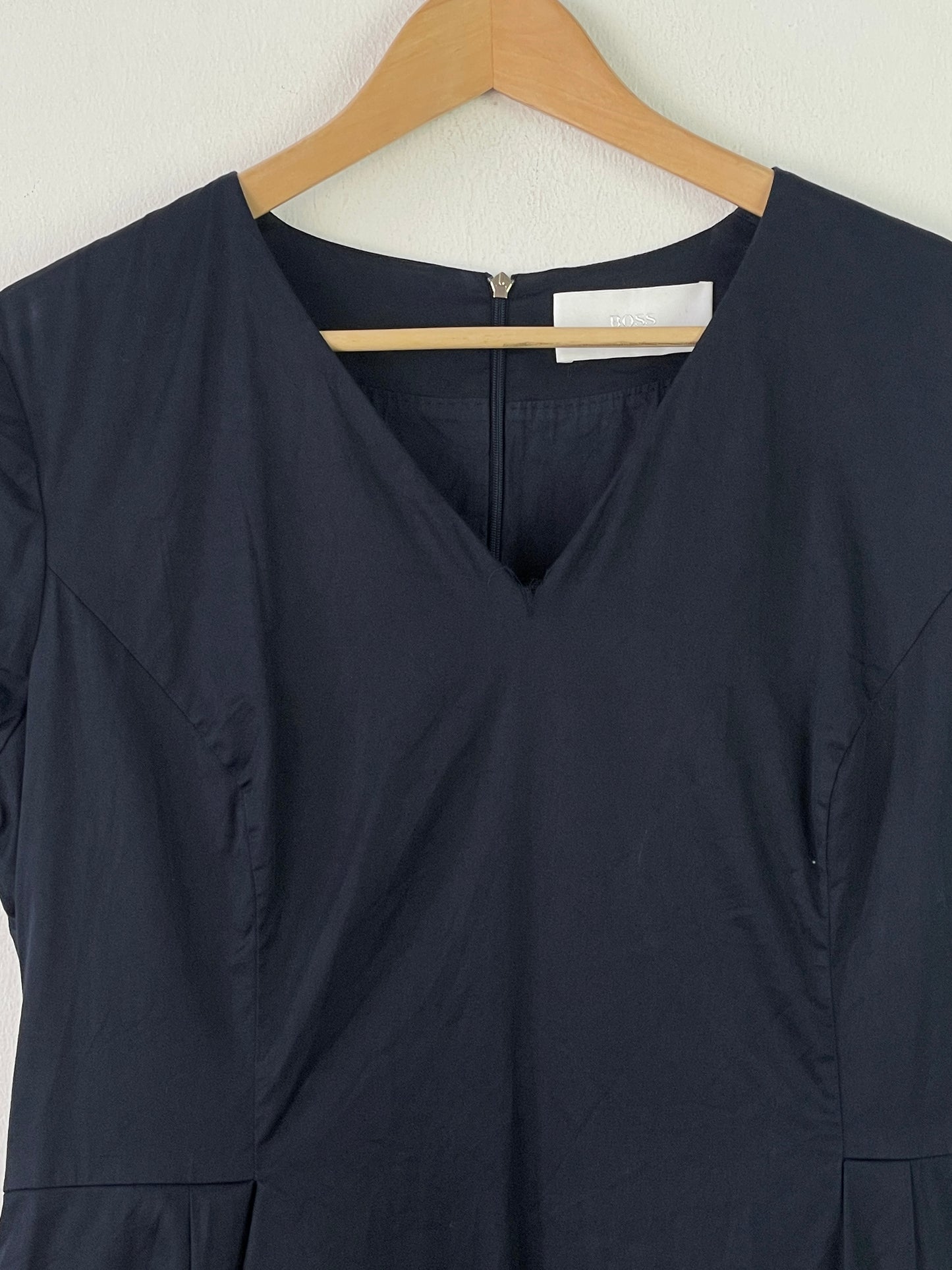 Hugo Boss Damen Kleid Gr L Farbe schwarz