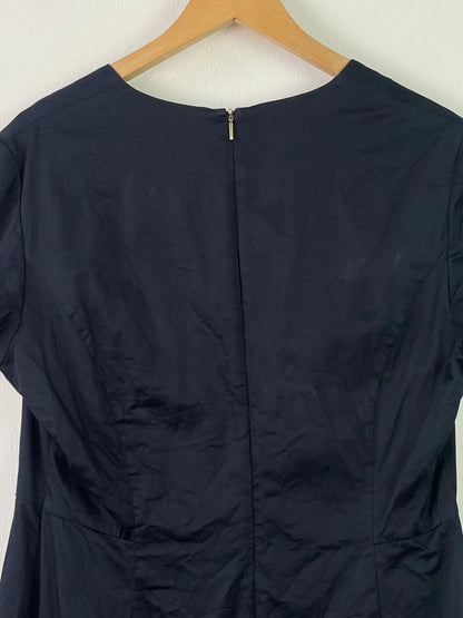 Hugo Boss Damen Kleid Gr L Farbe schwarz