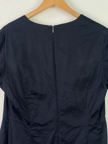 Hugo Boss Damen Kleid Gr L Farbe schwarz