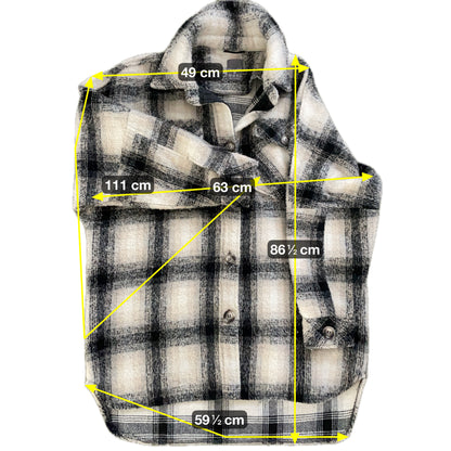 Primark Damen Hemd Gr M Farbe weiss schwarz