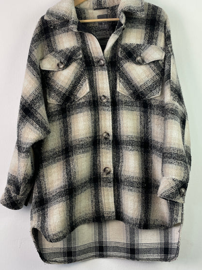 Primark Damen Hemd Gr M Farbe weiss schwarz