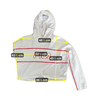 Fila Damen Pullover Gr XS Farbe weiss