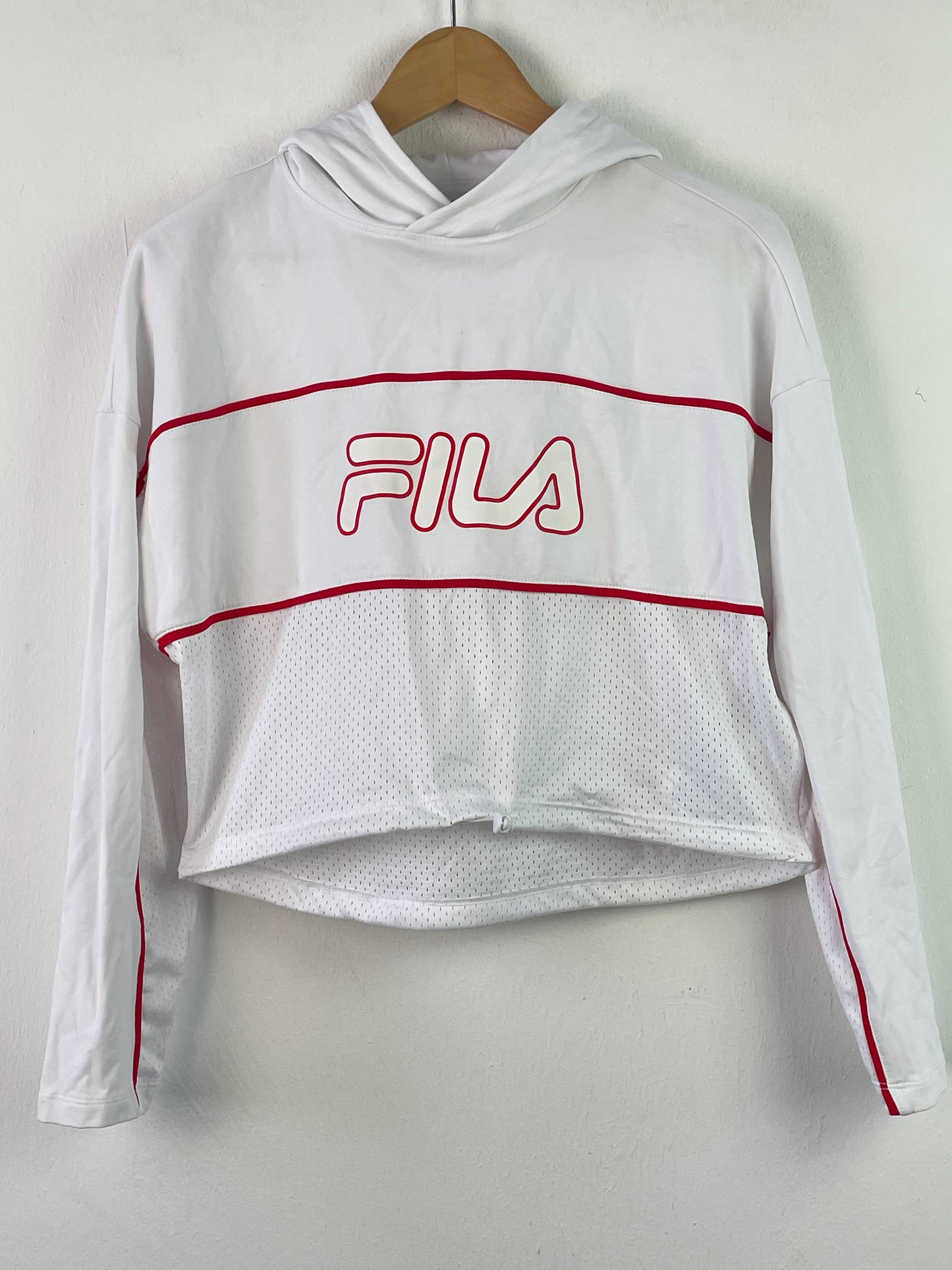 Fila Damen Pullover Gr XS Farbe weiss
