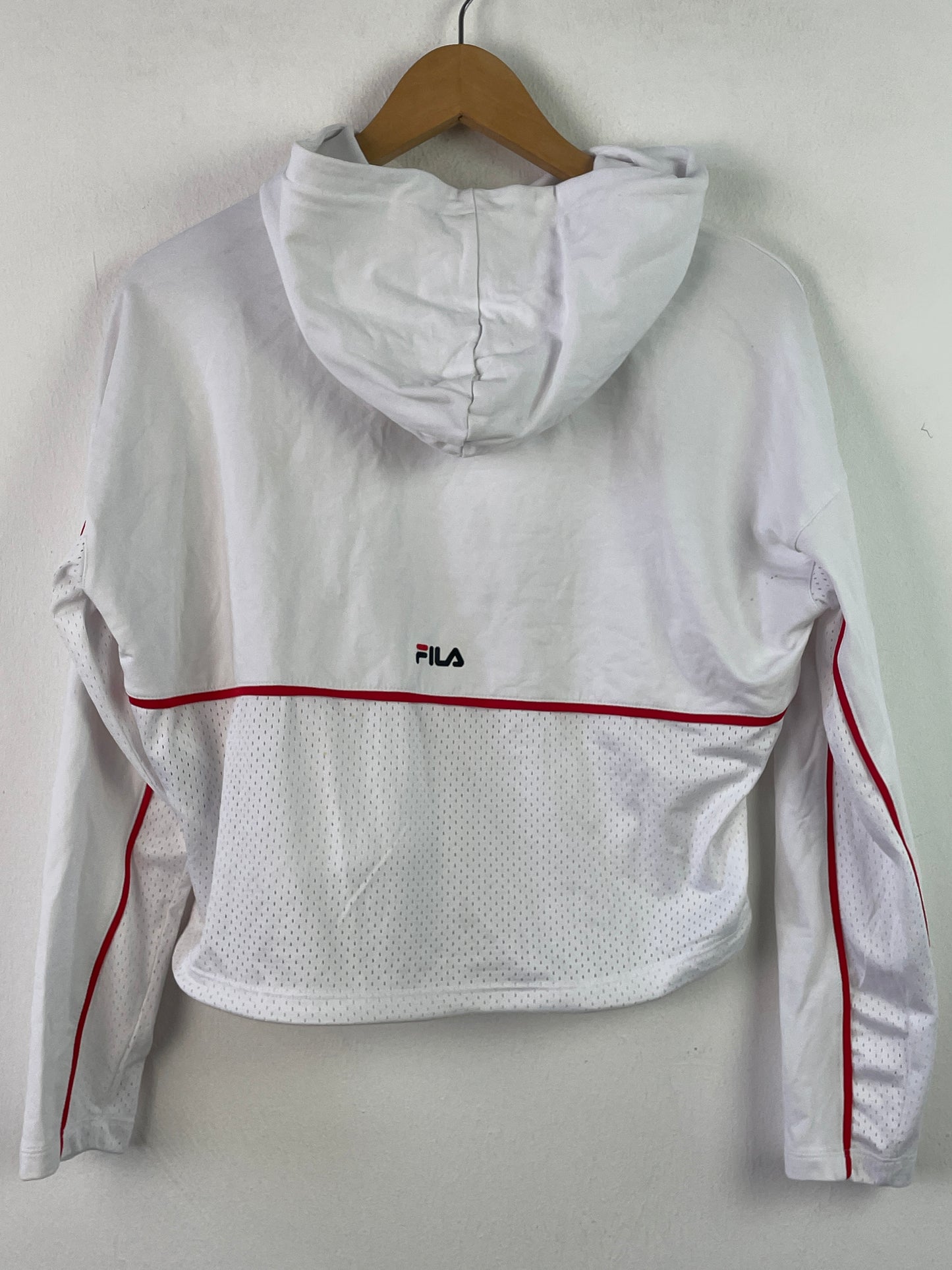 Fila Damen Pullover Gr XS Farbe weiss