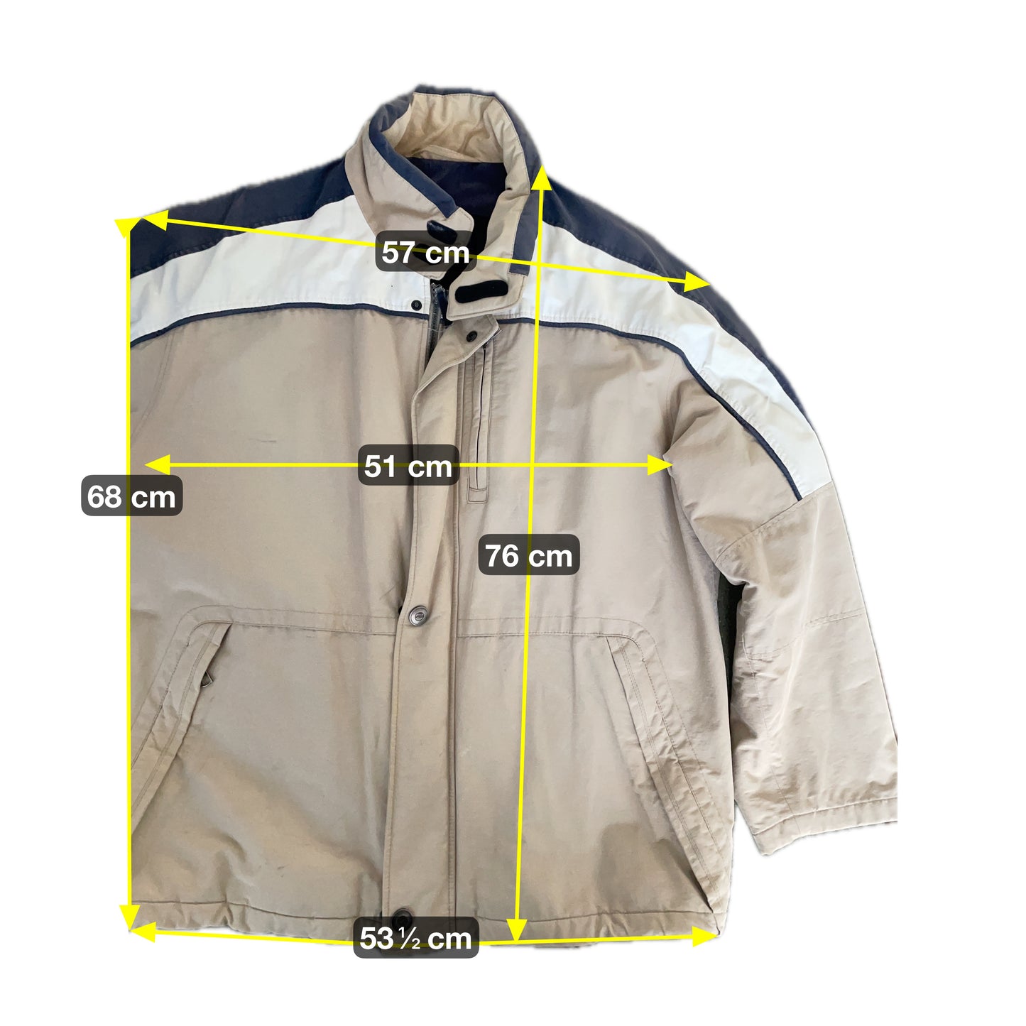 Jupiter Herren Jacke Gr XXL Farbe beige