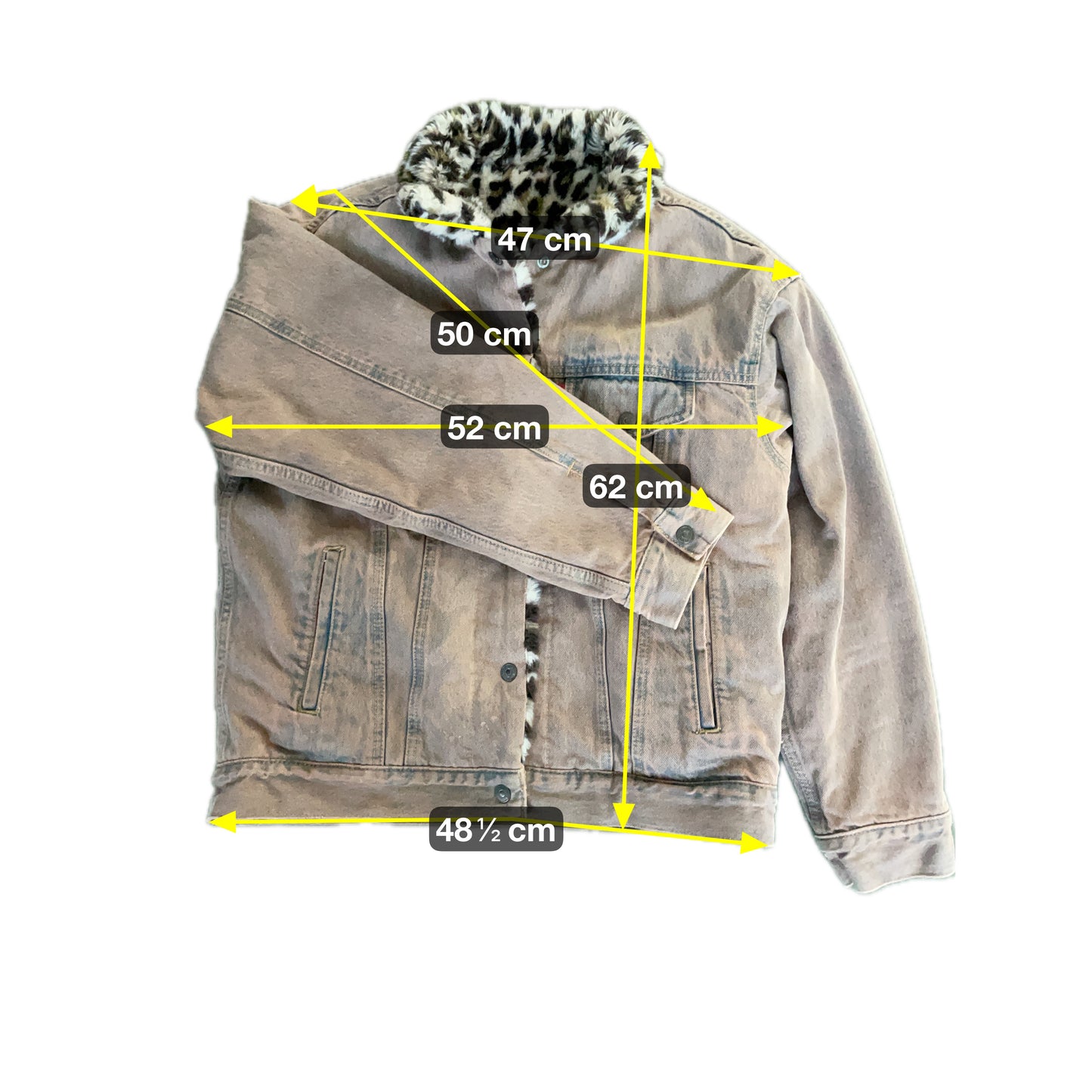 Levis Damen Jacke Gr XL Farbe braun