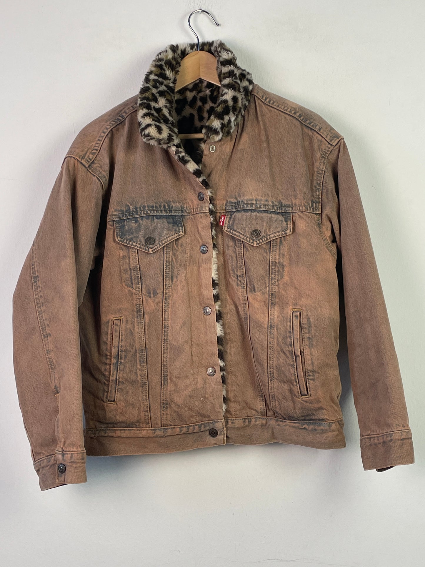 Levis Damen Jacke Gr XL Farbe braun