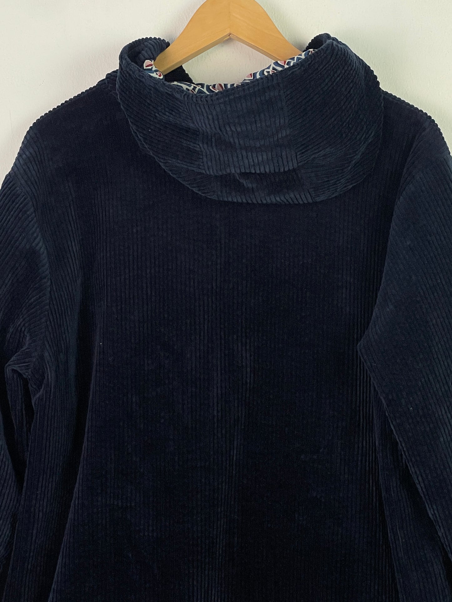 Vintage Damen Mantel Gr XL Farbe marineblau