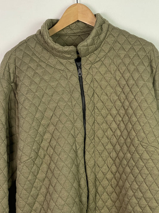 Vintage Damen Jacke Gr XXL Farbe khaki