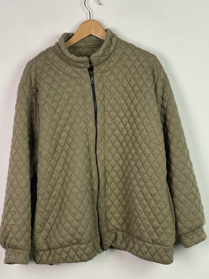 Vintage Damen Jacke Gr XXL Farbe khaki