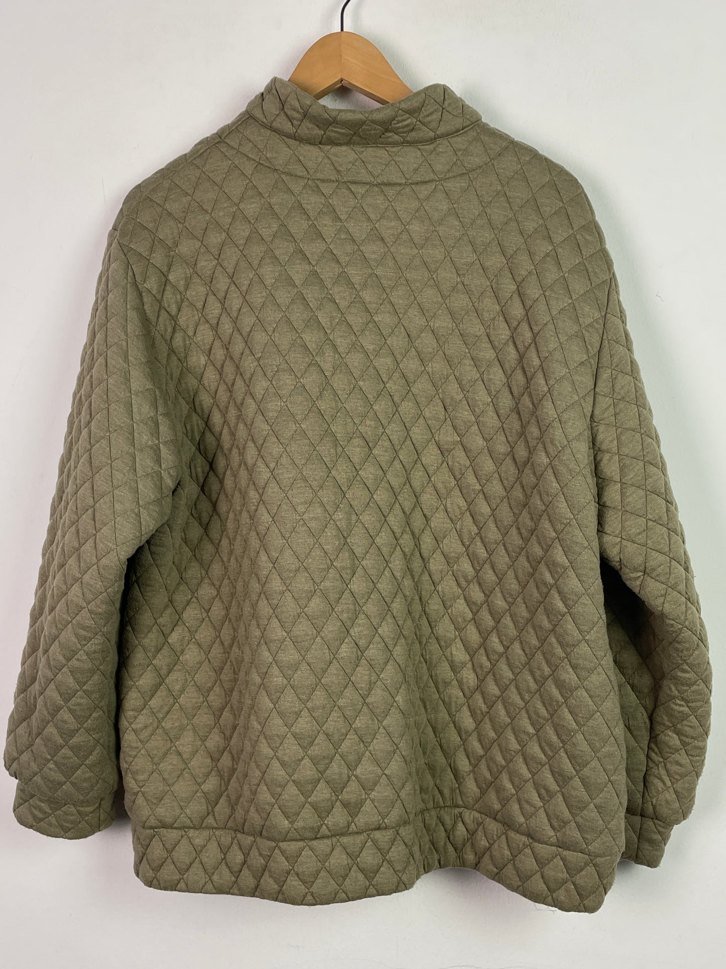 Vintage Damen Jacke Gr XXL Farbe khaki