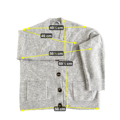 Bershka Damen Jacke Gr S Farbe grau